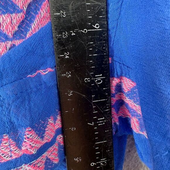 Devotion Twins Fourní Embroidered Cotton Shorts Pink Blue XS NWT - Picture 6 of 13